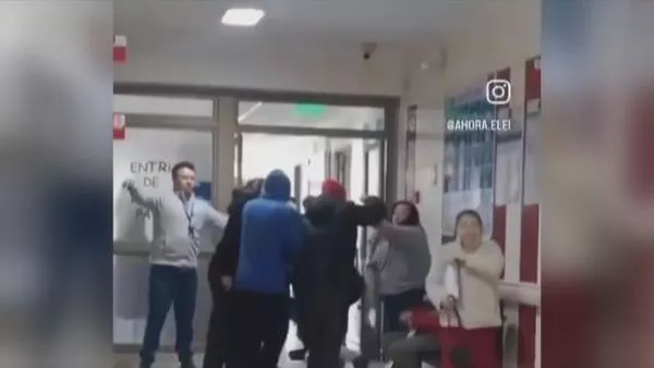 pelea cesfam cabrero