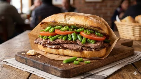 Empresa de comida rápida anuncia que regalará mil sándwiches en una estación de metro En el contexto de la fiesta de San Juan, la empresa de comida Juan Maestro anunció una colaboración de tarjeta Bip! con el Metro de Santiago.