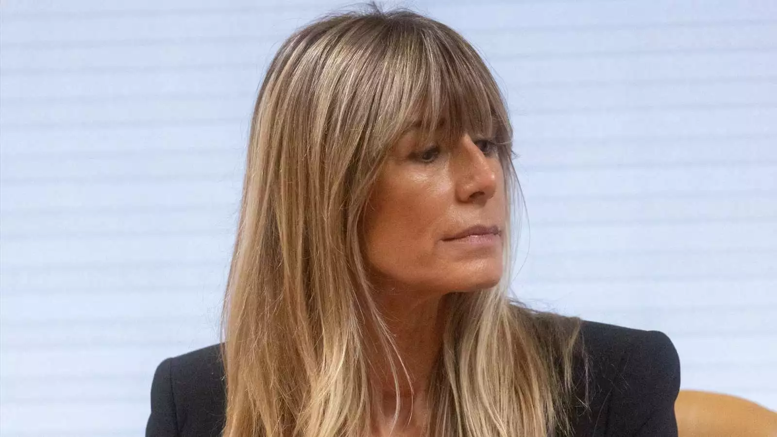 La mujer del presidente del Gobierno, Begoña Gómez, durante la Comisión de Investigación sobre programas de cátedras y postgrados de la Universidad Complutense de Madrid y empresas financiadoras, en la Asamblea de Madrid,