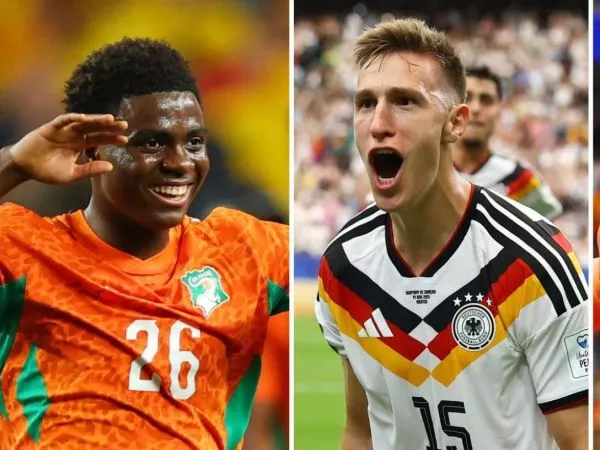 Jugadores de Costa de Marfil, Alemania y Países Bajos
