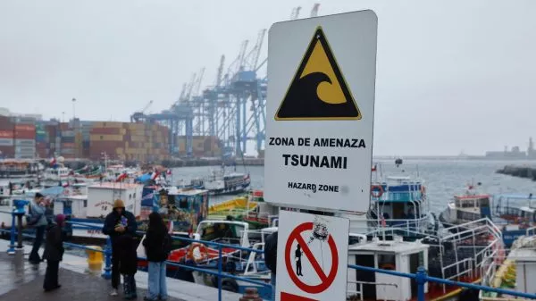 SHOA descarta riesgo de tsunami en costas de Chile tras sismo en Perú El movimiento telúrico se registró a 88 kilómetros al noreste de Ilo, en Perú. El SHOA informó que sus características no reúnen las condiciones necesarias para generar un tsunami en las costas chilenas.