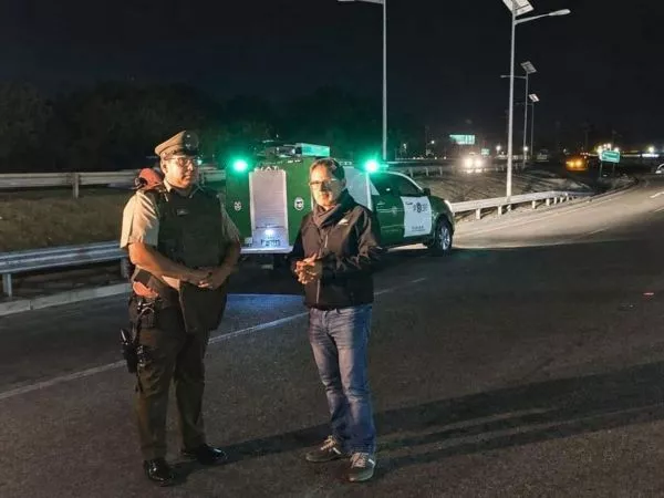 Dos menores de edad quedaron en riesgo vital tras volcamiento de auto en Copiapó