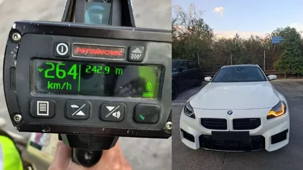 Detienen a conductor en Costanera Norte tras exceder el límite de velocidad por más de 160 km/h Carabineros detuvo este domingo a un sujeto que circulaba a 264 km/h en una zona de 100km/h.