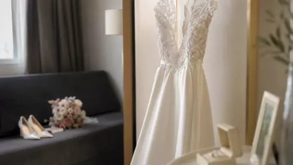 novia vestido indemnizacion