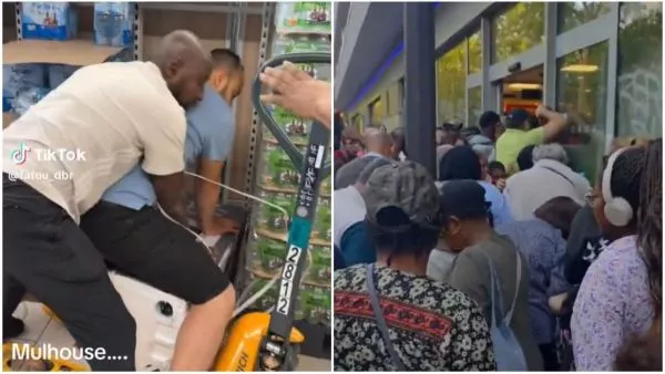 Caos y peleas en Francia por oferta de aires acondicionados en medio de la ola de calor
