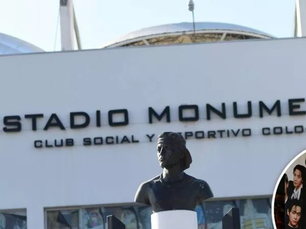 Estadio Monumental y merchandising de BTS