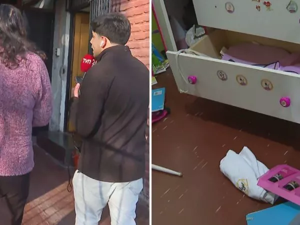 Víctima de turbazo y desorden que dejaron los delincuentes en la pieza de su hija