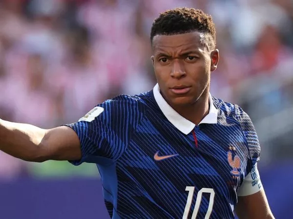 Kylian Mbappé jugando frente a Paraguay en el Mundial 2026
