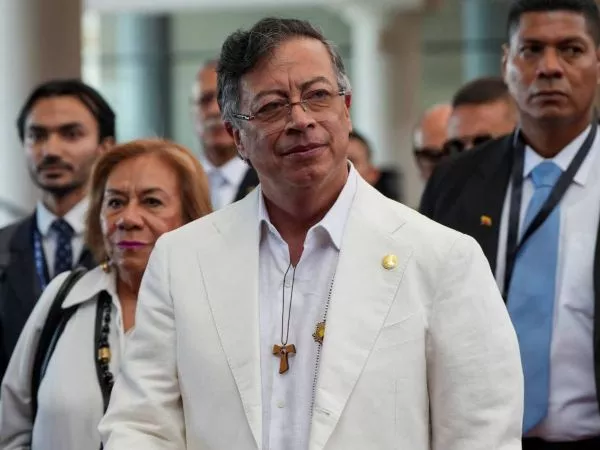 Gustavo Petro en una actividad pública
