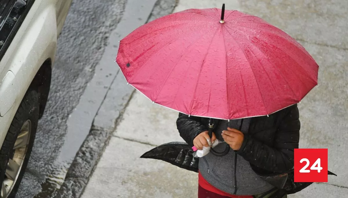 RM incluida: aviso meteorológico en 5 regiones de la zona centro y sur por lluvias