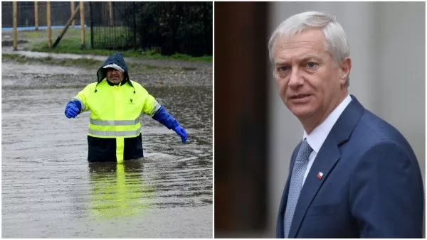 Kast instruye reforzar ayuda en el sur tras intensas lluvias
