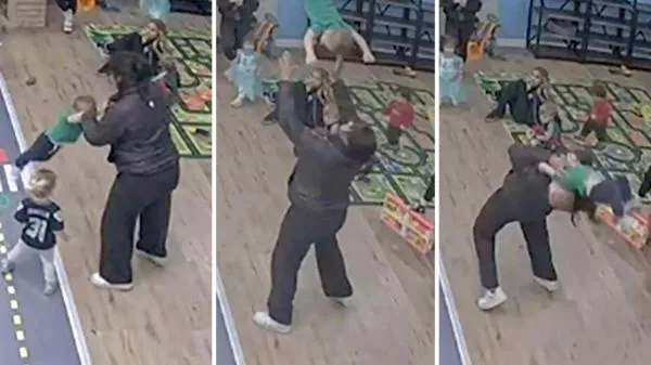 Mujer lanza a bebé en guardería de Estados Unidos