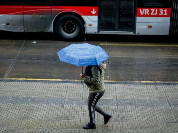 Cómo será la lluvia pronosticada para la RM de Santiago