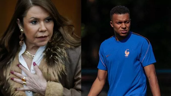 Celeste Amarilla y Kylian Mbappé