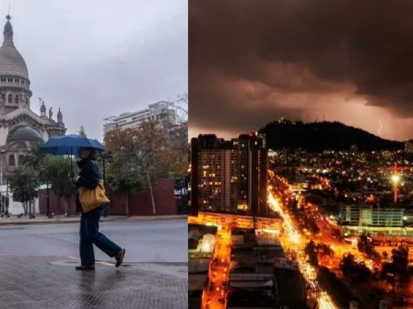 lluvia santiago