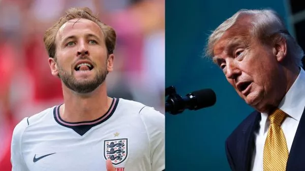 Harry Kane y Donald Trump