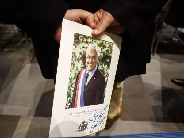 Retrato de Sebastián Piñera