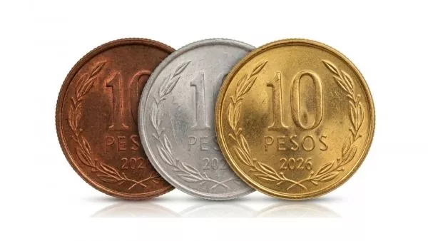 Monedas de 10 pesos