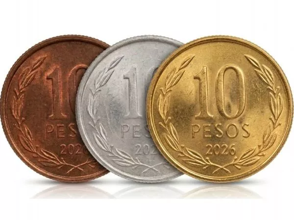 Monedas de 10 pesos