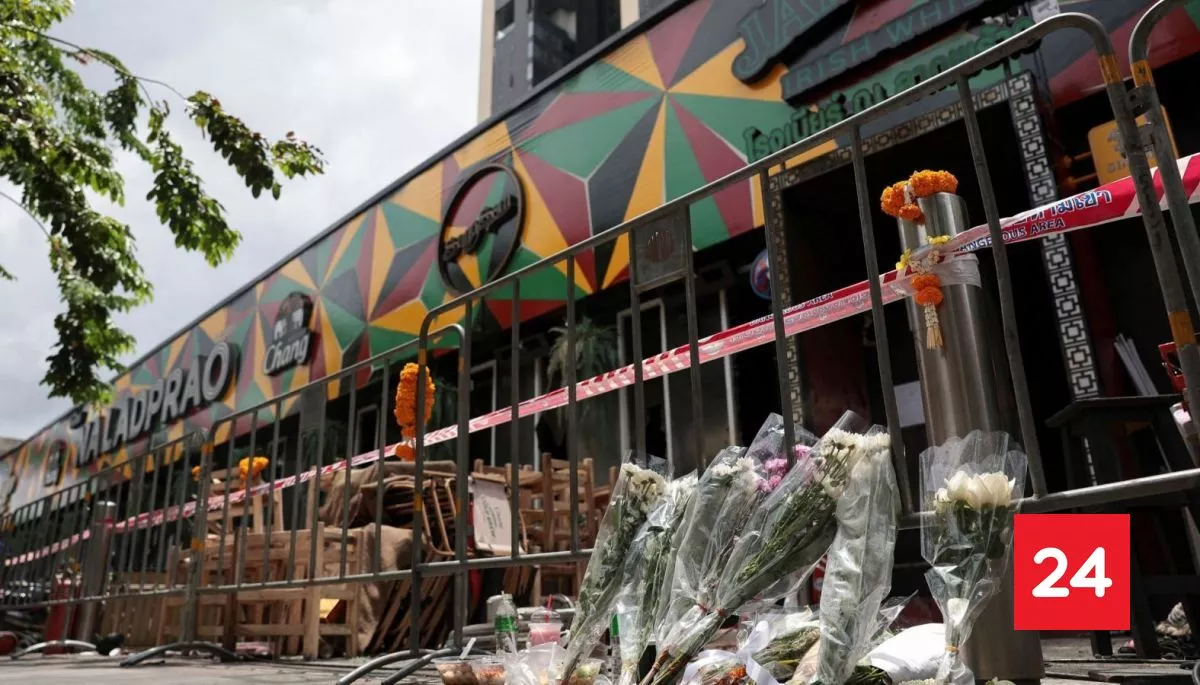 Aumentan a 30 los fallecidos por incendio en bar de Bangkok