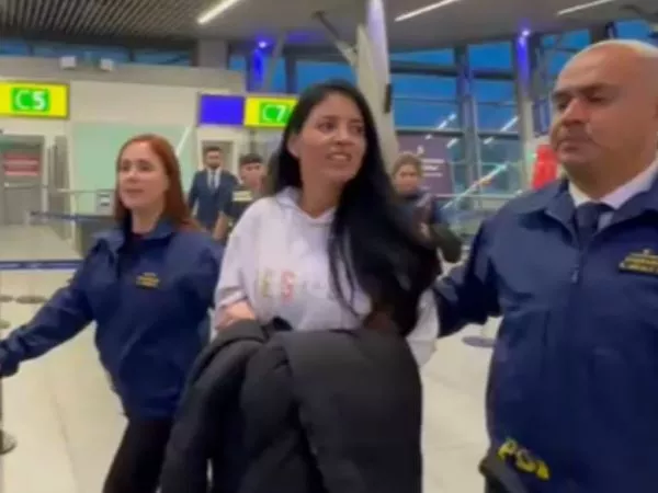 Karen Rojo regresó a Chile tras ser extraditada desde Países Bajos