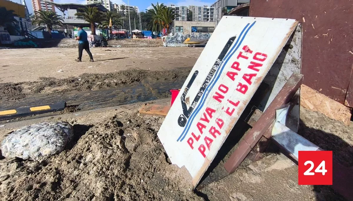 FOTOS: así quedó el borde costero de Viña y Valparaíso por las marejadas