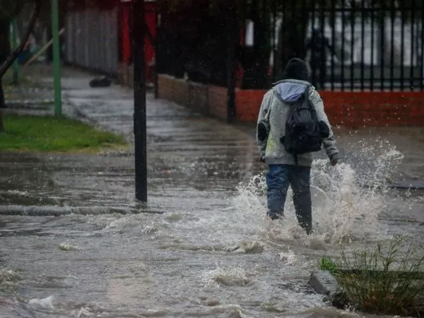 Lluvia en la Región Metropolitana