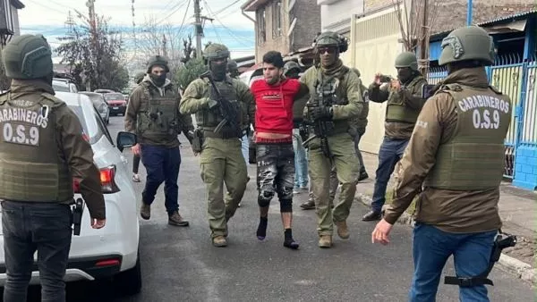 El Panda detenido en Lo Espejo