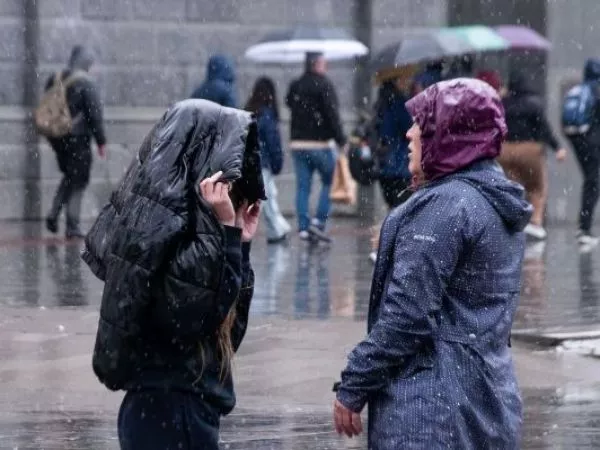 Lluvias en Santiago