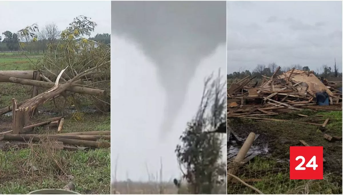 Tornados causan estragos en el Ñuble: destruyen viviendas en Chillán Viejo y dejan un lesionado