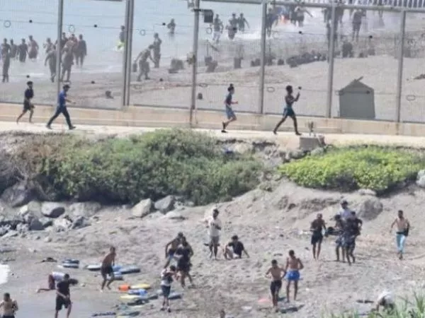 Ceuta migrantes