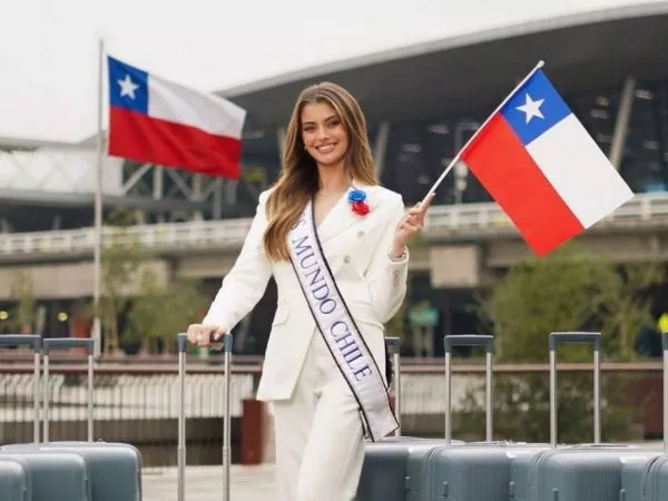 Ignacia Fernández inicia viaje a Vietnam para representar a Chile en el Miss Mundo 2026