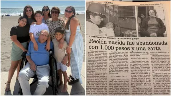 Abandonada de bebé con $1.000 y una carta: joven que conmovió a Chile en 1994 reapareció en redes sociales