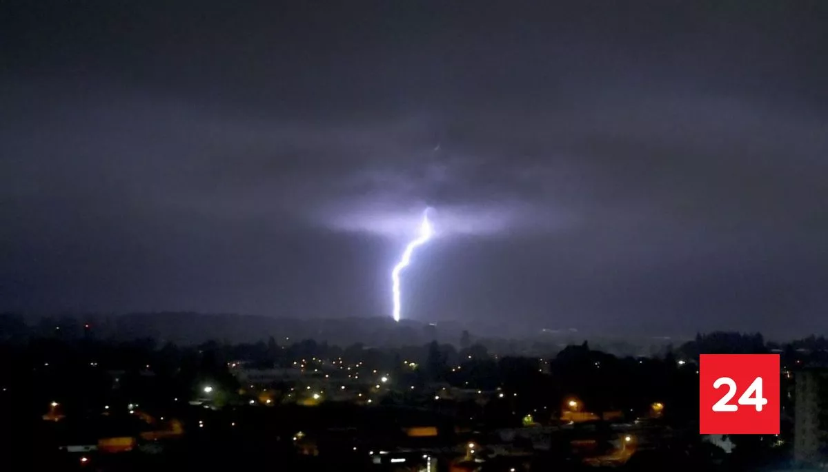 Dirección Meteorológica emite avisos por tormentas eléctricas y heladas en diversas regiones del país