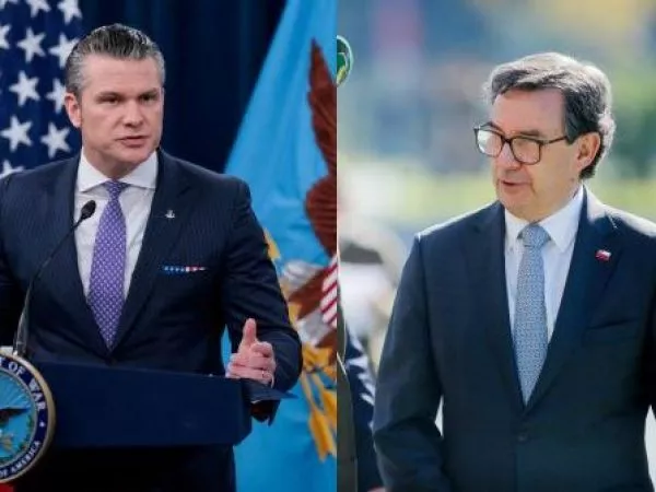 Ministro Barros y duro discurso del jefe del Pentágono