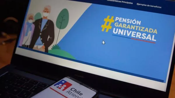 Sitio web de la PGU y de Chile Atiende