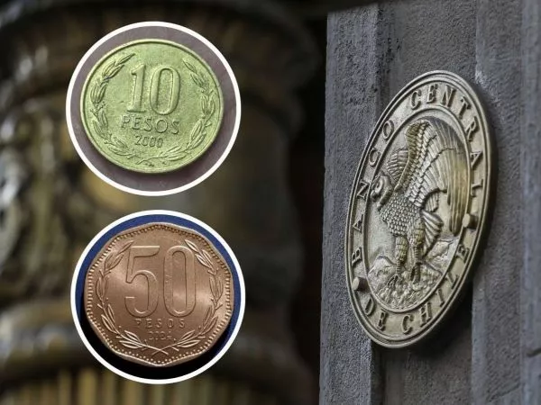 Banco Central cambia fabricación de monedas de $10 y $50