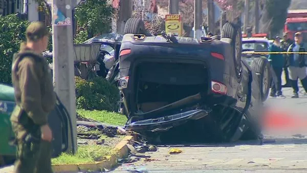 Tragedia en Maipú: persecución de Carabineros termina con conductora y delincuente fallecidos