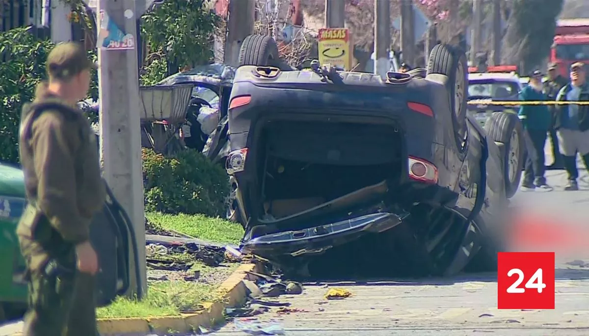 Tragedia en Maipú: persecución de Carabineros termina con conductora y delincuente fallecidos