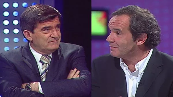 Camilo Escalona y Andrés Allamand