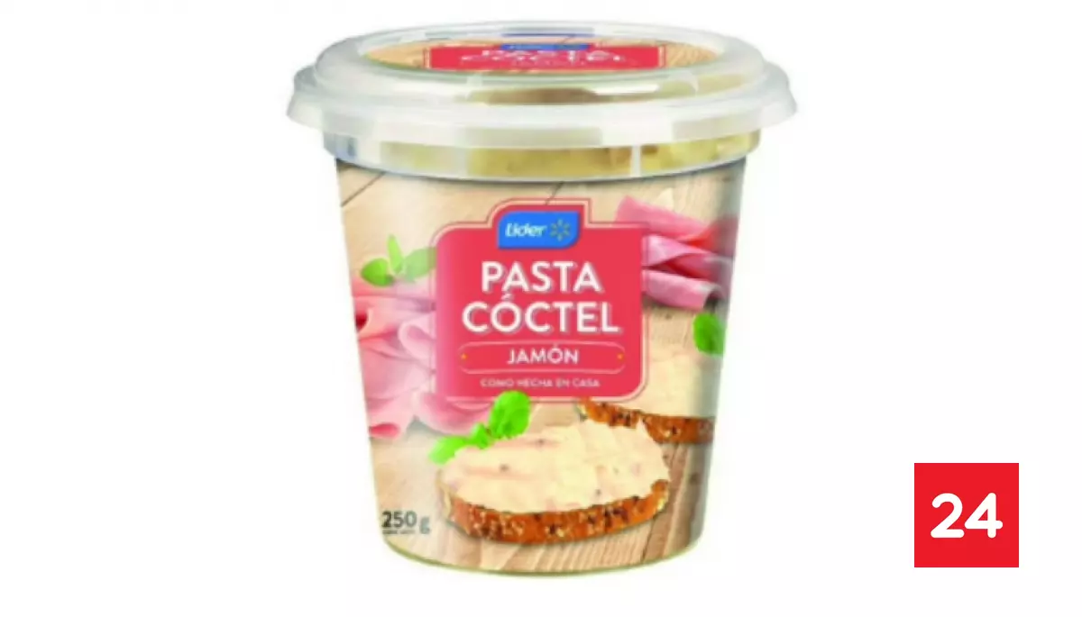 Minsal ordena retiro de pasta de jamón Líder por presencia de bacteria listeria