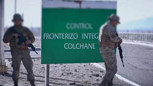 Militares en Colchane