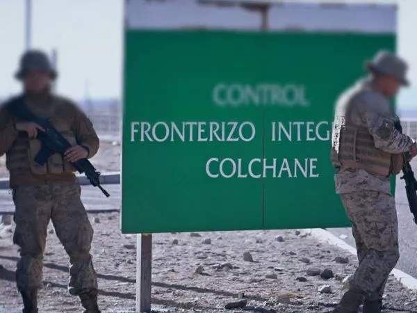 Militares en Colchane