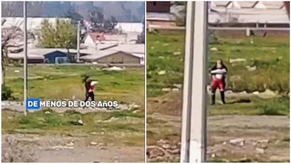 VIDEO: Madre fue detenida tras zamarrear y lanzar a su hija de dos años en Puente Alto