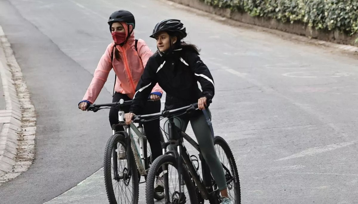 Fiscalizan con pistolas radar en el Cerro San Cristóbal: cursarán multas de hasta $358 mil a ciclistas que excedan los 30 km/h