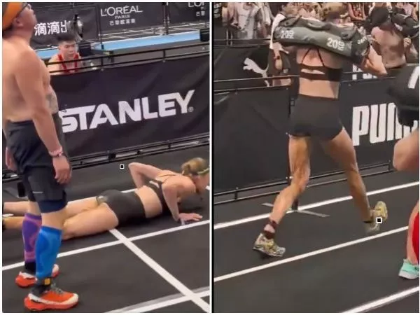 VIDEO: Atleta australiana compitió cubierta de excremento en HYROX y se quedó con el primer lugar