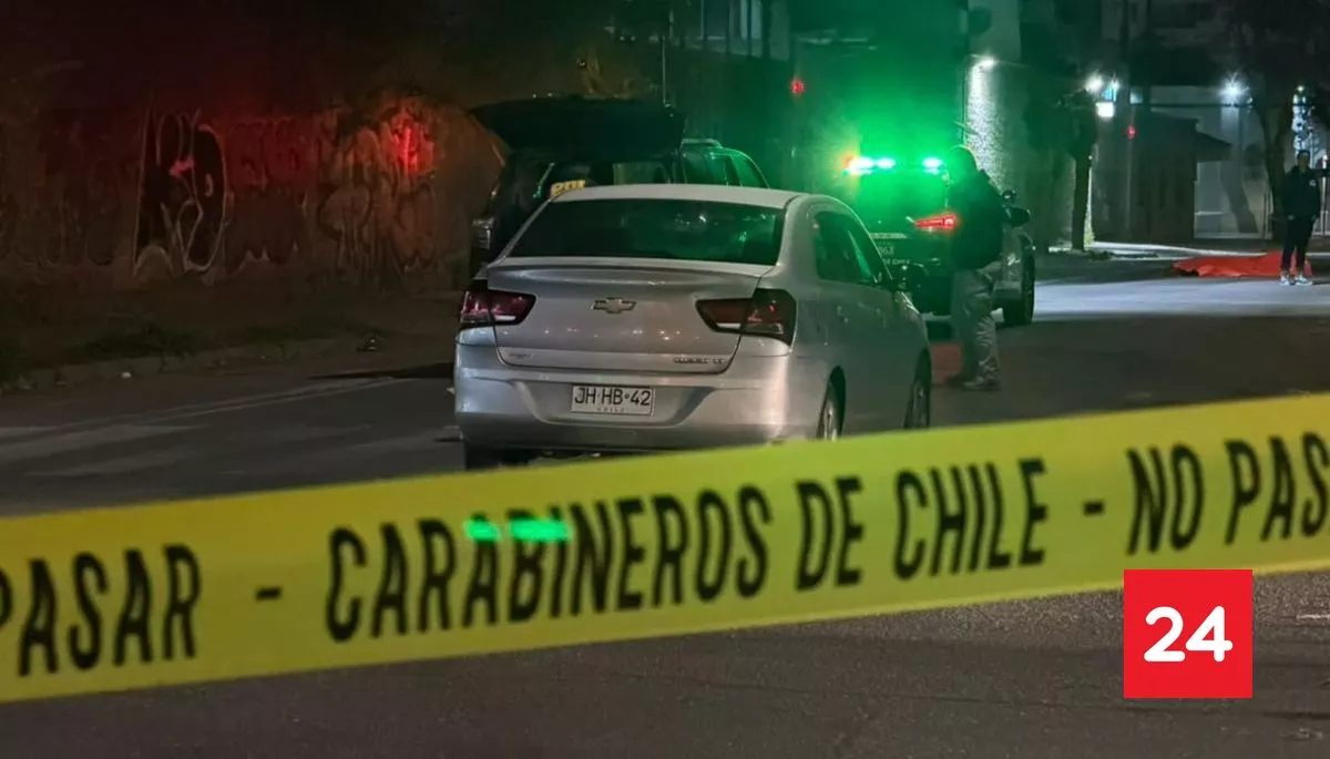 Al menos 15 disparos: balacera deja un muerto y un herido en Quinta Normal