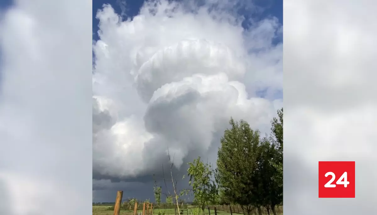 Un tornado sorprendió a varios sectores rurales de Longaví en la región del Maule