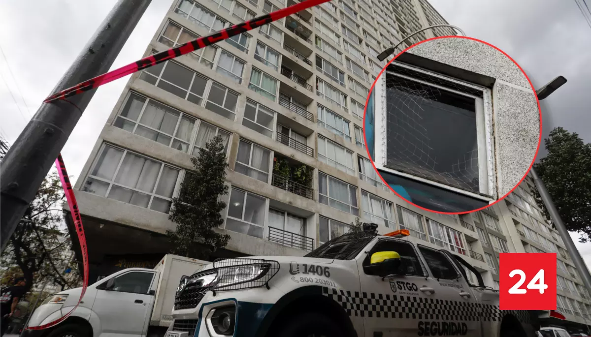 Había malla de seguridad: lo que se sabe del niño que murió tras caer de edificio en Santiago