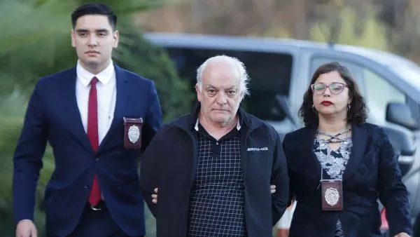 Hugo Larrosa detenido en Chile